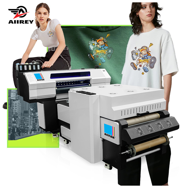 4 Passo di PET Transfer DTF Film Printer Automazione in polvere Ritorno gratuito