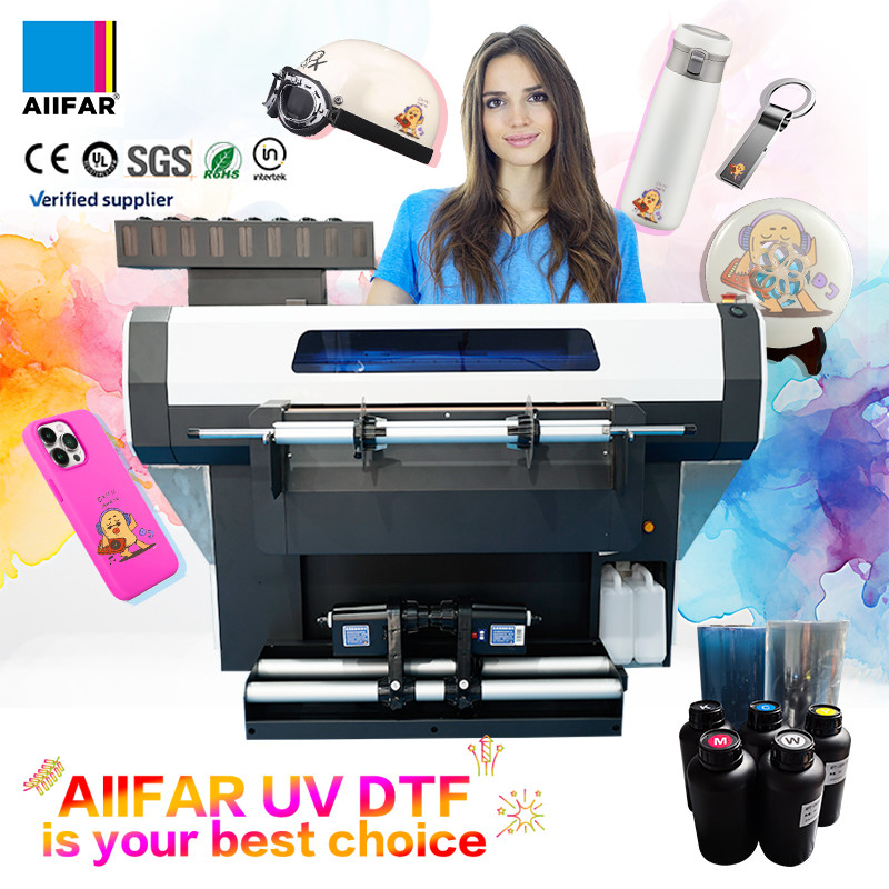 Stampa a getto d'inchiostro UV DTF automatica Stampa ad adesivi a cristallo con tensione 110V/220V