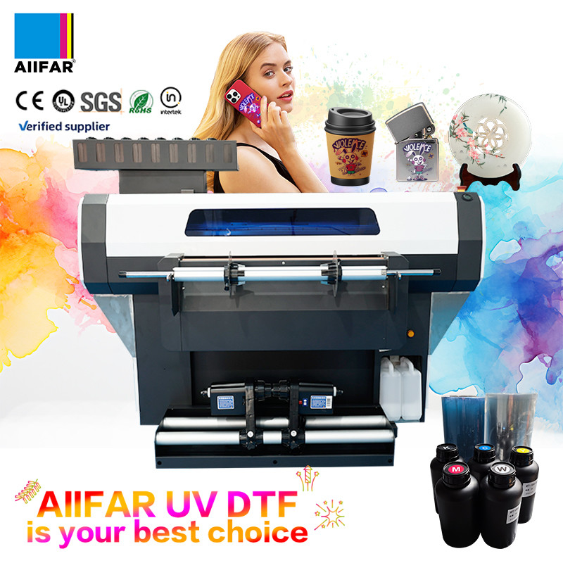 Produttività Stampa DTF a incrocio UV Stampa adesivo a cristallo UV