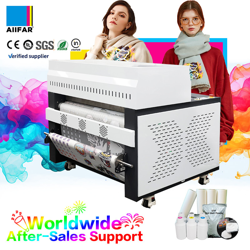 Temperatura 20-28C Umidità 70% DTF polverizzatore con back and front baking